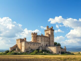 Vista del castillo de Maqueda, símbolo de intentos de venta