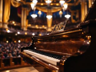 Orquesta en el Musikverein durante el Concierto de Año Nuevo