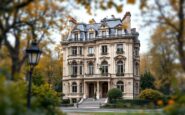 Imagen del palacete de París en medio de un conflicto político