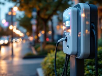 Estación de carga para vehículos eléctricos en España