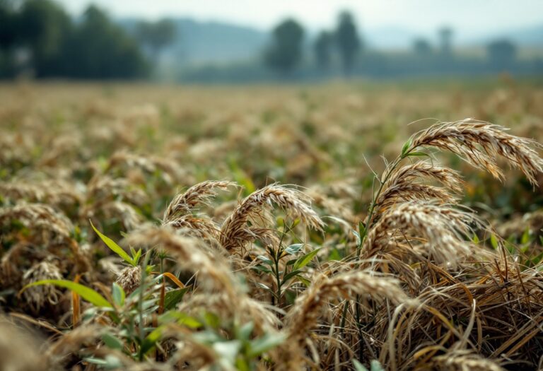 Devastazione agricola in Valencia a causa della dana