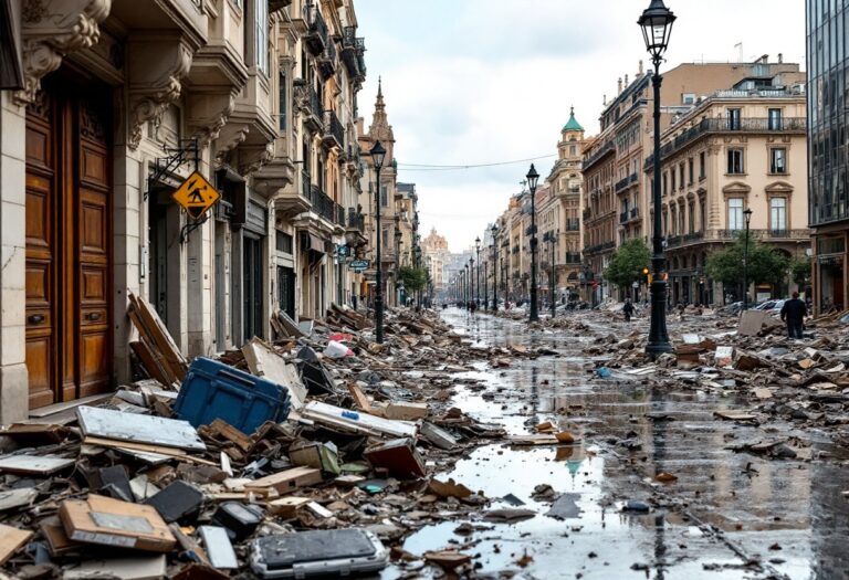 Impacto económico de la dana en Valencia