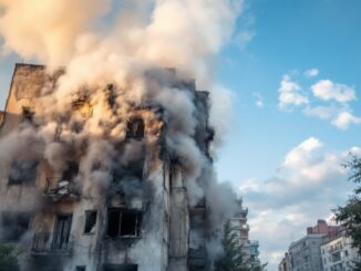 Incendio a Carabanchel con tre persone ferite, due gravi