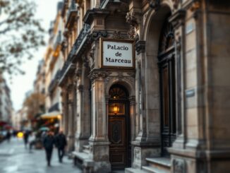 Vista del Palacio de Marceau, sede del PNV en París