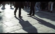 Manifestantes en Barcelona protestan contra desahucios