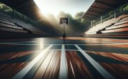 Jugadores del Real Madrid y Joventut durante un partido de baloncesto