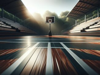 Jugadores del Real Madrid y Joventut durante un partido de baloncesto