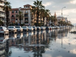 Rimozione veicoli a Valencia post DANA