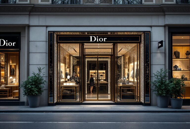 Robo spettacolare nella boutique Dior di Madrid