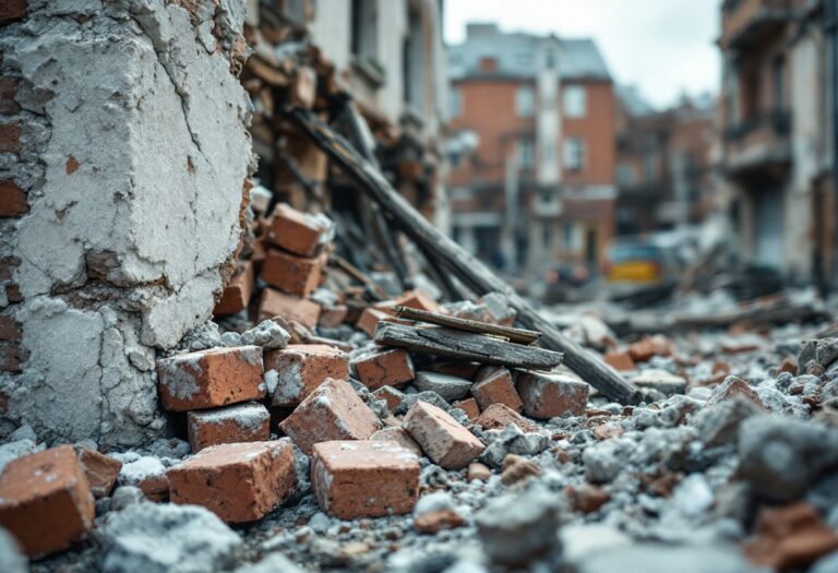 Tragedia a Benetússer: crollo edificio