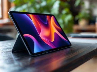 Xiaomi Redmi Pad Pro in uso con sfondo moderno