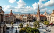 Nuovo accesso a Montjuïc dalla Plaza Espanya a Barcellona