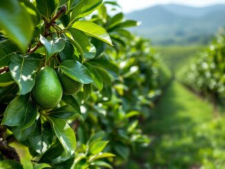 Recolección de aguacates en la Comunitat Valenciana