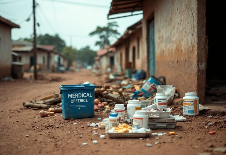 Brotes de enfermedad en la RDC