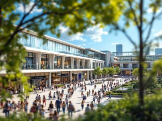 Vista del centro commerciale Espai Gironès a Girona