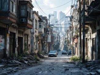 Manifestazione per la sicurezza in Haiti durante la crisi