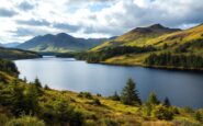 Vista panoramica de los escenarios de Harry Potter en Escocia