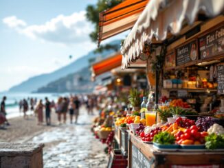 Immagine del festival di Viareggio con artisti e pubblico