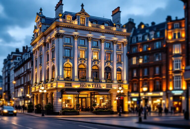 Hotel de lujo en Londres: auge y saturación