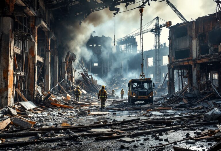 Incendio en Cobo Calleja Fuenlabrada