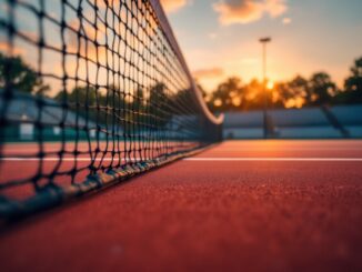 Jannik Sinner durante una partita di tennis