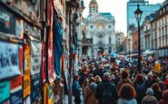 Manifestantes a Madrid per il diritto alla casa