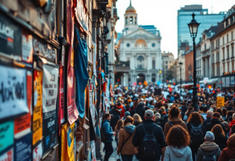 Manifestación por vivienda digna en Madrid