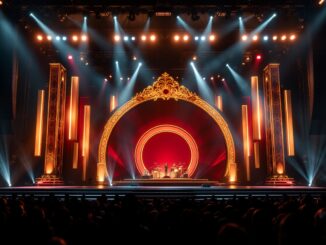 Marco Masini in performance al Festival di Sanremo 2025