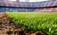 Il processo di rinnovo del prato al Camp Nou