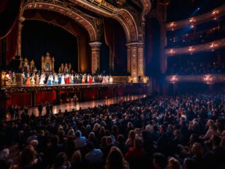 Immagine del Festival di Sanremo 2025 con artisti sul palco