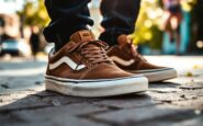 Zapatillas Vans Ward en un entorno de skate