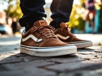 Zapatillas Vans Ward en un entorno de skate