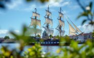 La Principessa Leonor durante la sua visita a Salvador de Bahía