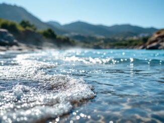 Vista de un balneario poco conocido en España