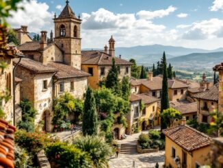 Un californiano esplora un pueblo storico in Zamora