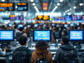 Pasajeros en Heathrow enfrentando cancelaciones de vuelos masivas