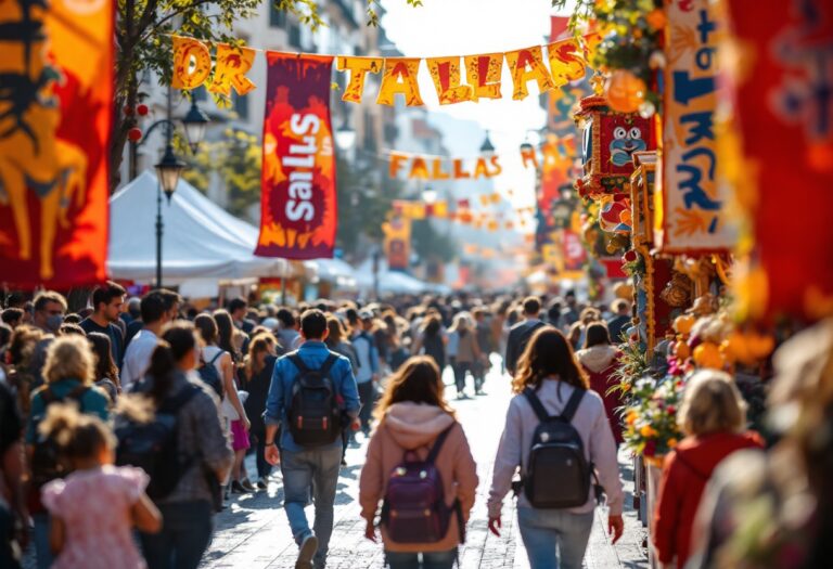 Fallas Valencia: Afluencia Massiva nel Weekend