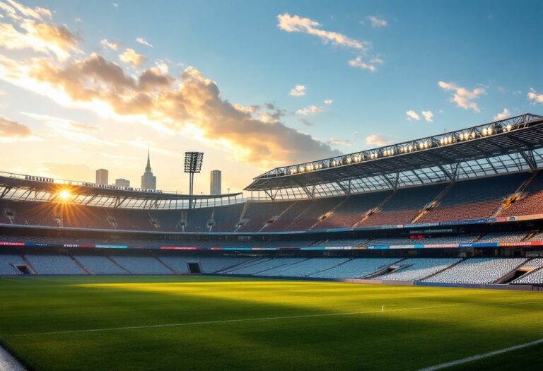 Finale Champions 2027 allo Stadio Metropolitano