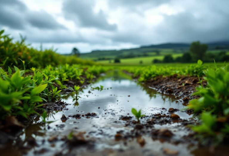 Impacto de las lluvias en España