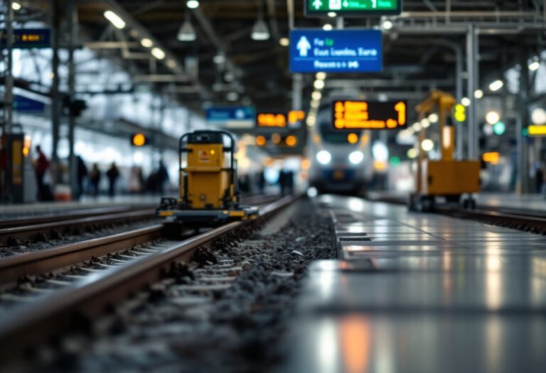 Incidencias en la red ferroviaria de Catalunya