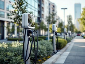 Estación de carga para vehículos eléctricos en España