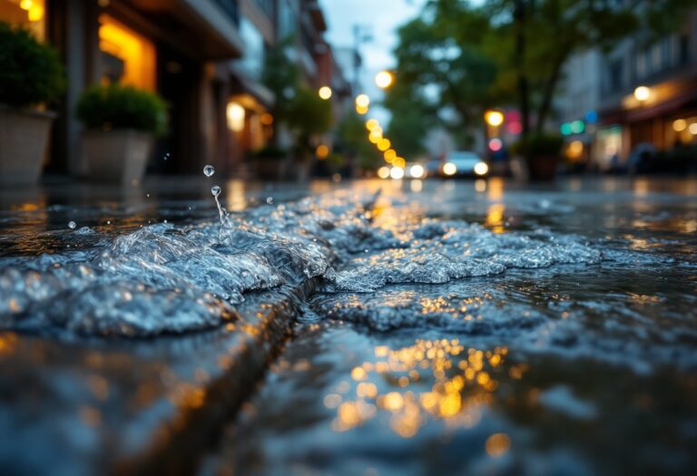 Inundaciones en Madrid por intensas lluvias