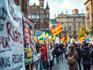 Manifestazione saharaui al Garibaldi di Madrid