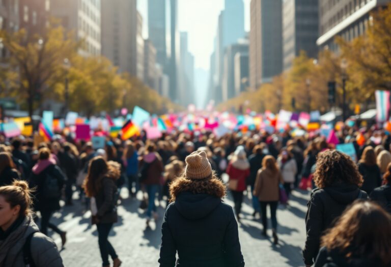 Lucha feminista 8M: uguaglianza e giustizia