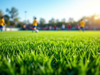 Portiere in azione secondo le nuove regole del calcio