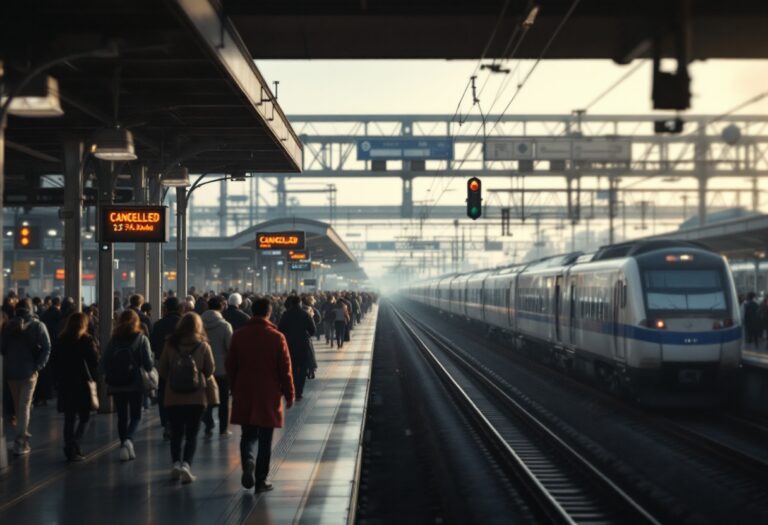 Problemas en el transporte ferroviario de Catalunya