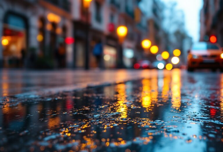 Record di precipitazioni a Madrid a marzo 2023