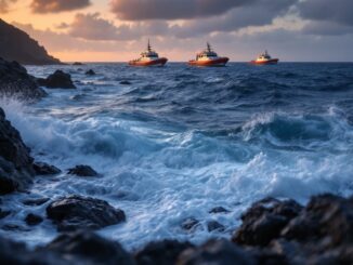 Operazione di salvataggio di migranti a El Hierro