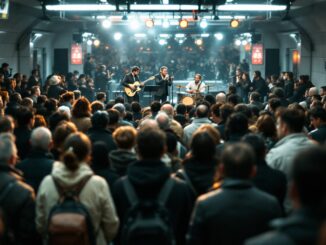 Concerto tributo a U2 nel Metro di Madrid con fan entusiasti